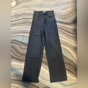 ALTAR’D STATE BLACK WIDE LEG JEANS